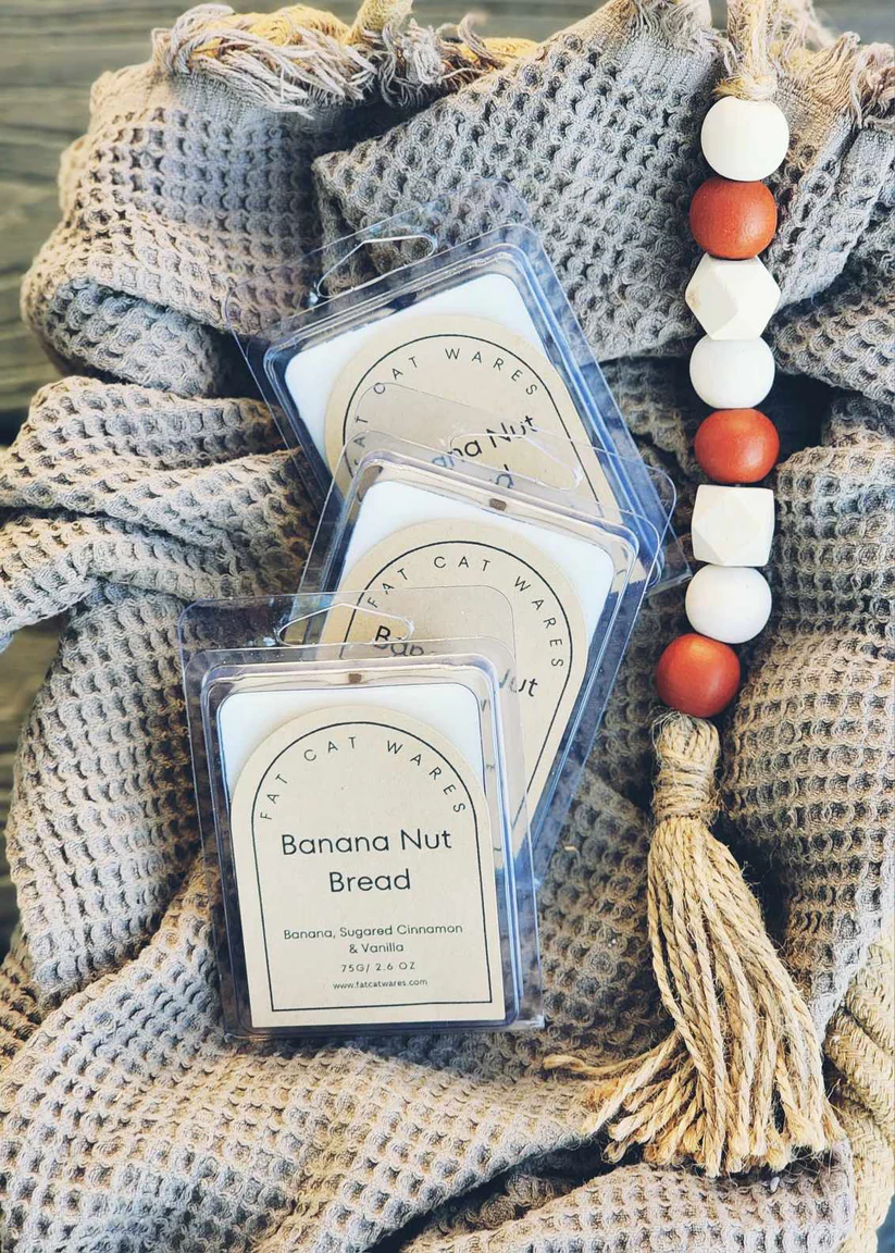 Banana Nut Bread Scented Wax Melts