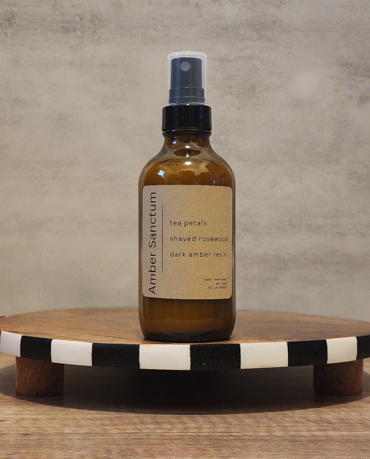 Amber Sanctum — handcrafted candles by Fat Cat Wares