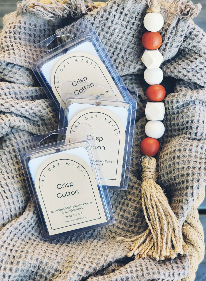 Crisp Cotton Scented Wax Melts